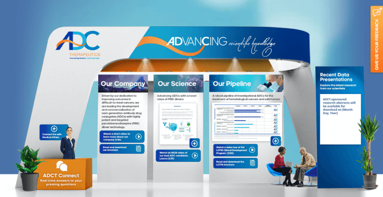 Visit the ADC Therapeutics Virtual Congress Experience.